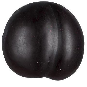 Deko Obst Pflaume DERIO, dunkelviolett, 6,5cm, Ø7cm
