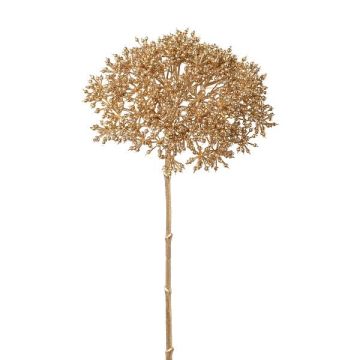 Künstliche Blume Goldbaldrian TIRLON, gold, 80cm