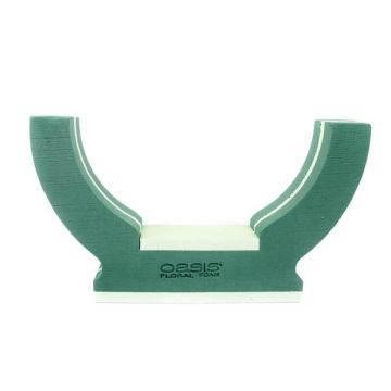 OASIS® Nasssteckschwamm mit Urnenstellfläche, Trauerfloristik, Polystyrol Hartschaumboden, grün, 57x12x32cm OASIS® Nasssteckschwamm mit Urnenstellfläche, Trauerfloristik, Polystyrol Hartschaumboden, grün, 57x12x32cm