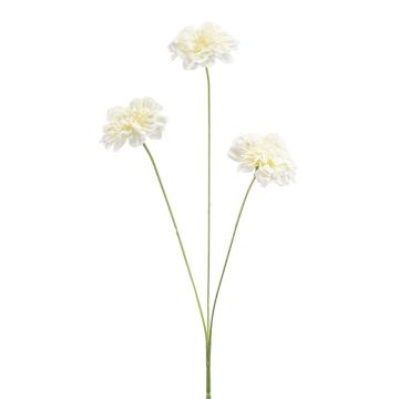 Kunstzweig Nelke VILJA, creme, 50cm