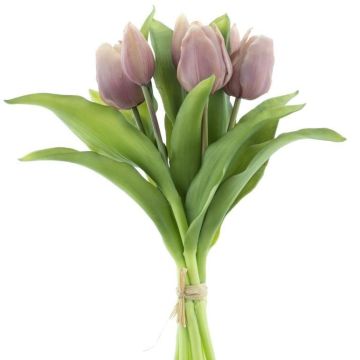 Künstlicher Tulpenstrauß Mix LONA, helllila, 30cm, Ø20cm Künstlicher Tulpenstrauß Mix LONA, helllila, 30cm, Ø20cm