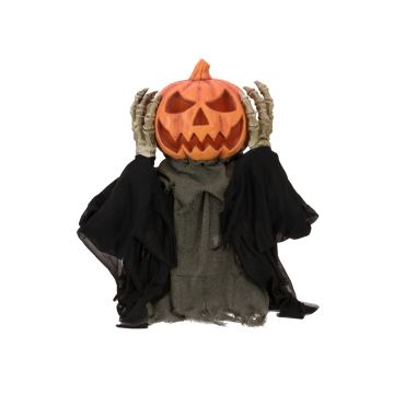 Halloween Dekoration Kürbis Zombie DOMINICUS, Bewegungs- Soundfunktion, LEDs, 62cm Halloween Dekoration Kürbis Zombie DOMINICUS, Bewegungs- Soundfunktion, LEDs, 62cm