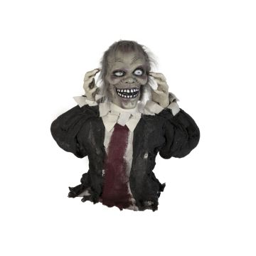 Halloween Dekoration Zombie / Untoter KUNIBERT, Bewegungs- Soundfunktion, LEDs, 67cm Halloween Dekoration Zombie / Untoter KUNIBERT, Bewegungs- Soundfunktion, LEDs, 67cm