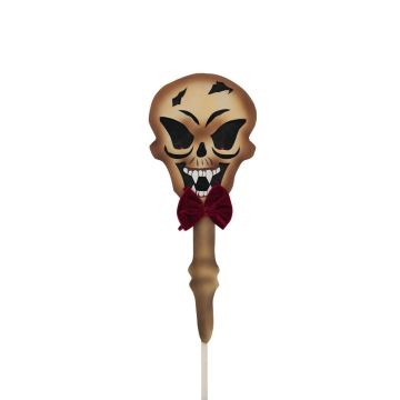 Halloween Dekoration Totenkopf Bodenstecker LUMPY, LEDs, 87cm Halloween Dekoration Totenkopf Bodenstecker LUMPY, LEDs, 87cm