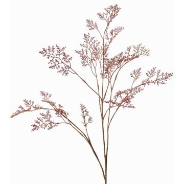 Unechter Asparagus plumosus Zweig RABETA, braun-rosa, 100cm