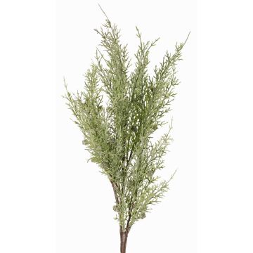 Künstlicher Wacholder Zweig ALEKO mit Beeren, grau-grün, 85cm