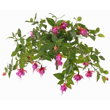 Künstliche Fuchsie KROUSIA, Steckstab, pink-violett, 30cm, Ø5cm