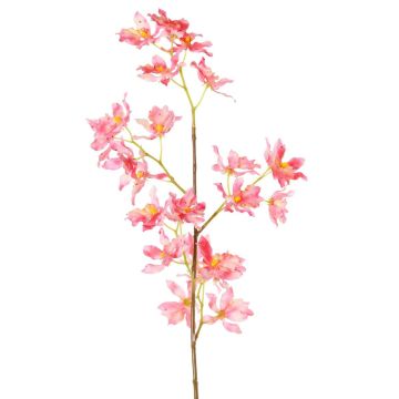 Odontoglossum Orchideenzweig künstlich BELANIA, rosa-gelb, 75cm