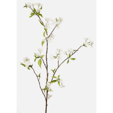 Deko Birnenblütenzweig CLIVE, Blüten, weiß, 115cm