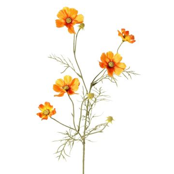 Schmuckkörbchen Zweig künstlich PONGAU, orange, 70cm, Ø5-7cm