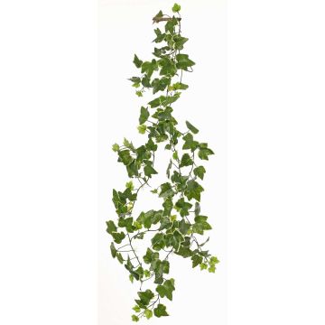 Kunst Efeugirlande TILL, crossdoor, grün-weiß, 205cm