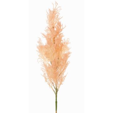 Deko Zweig Perückenstrauch RADERAS mit Blüten, pfirsich, 70cm, Ø10cm
