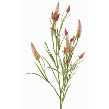 Dekozweig Klee künstlich EUTIN mit Blüten, altrosa-grün, 80cm, Ø1,5-2cm