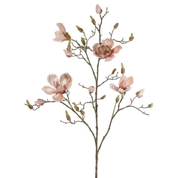 Samt Magnolienzweig künstlich JACKA, rosa, 105cm