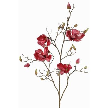 Samt Magnolienzweig künstlich JACKA, pink, 105cm Samt Magnolienzweig künstlich JACKA, pink, 105cm