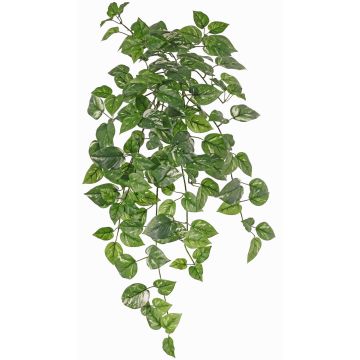 Künstlicher Efeututen Hänger POTTEN, Steckstab, grün-weiß, 80cm