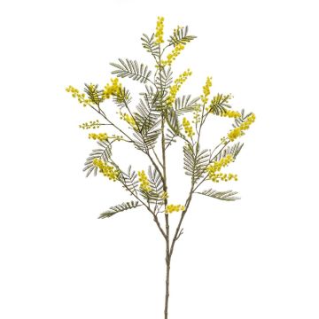 Große Kunstblume Mimose ACARO mit Blüten, gelb, 110cm