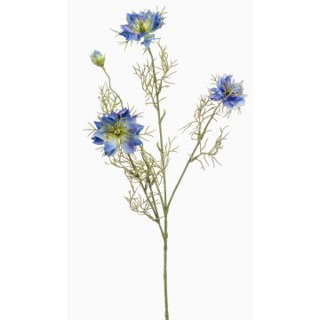Dekozweig Schwarzkümmel JENNIE, blau, 70cm Dekozweig Schwarzkümmel JENNIE, blau, 70cm