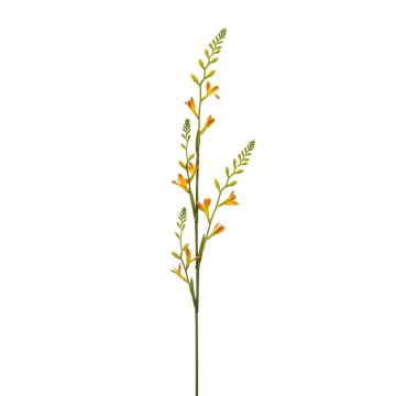 Kunstblume Montbretie KATHERYN, gelb-orange, 90cm