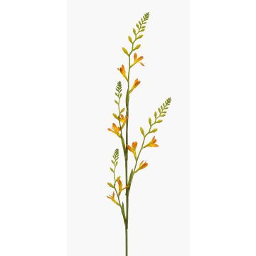 Kunstblume Montbretie KATHERYN, gelb-orange, 90cm