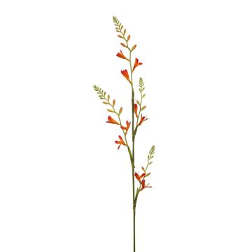 Kunstblume Montbretie KATHERYN, orange-rot, 90cm