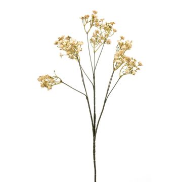 Künstliches Schleierkraut LITAGO, Trockenoptik, beige, 70cm, Ø1,5cm