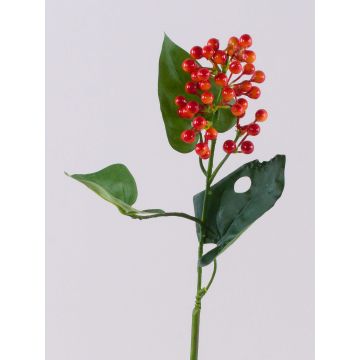 Künstlicher Holunderbeeren Zweig HOLDA mit Beeren, orange, 45cm Künstlicher Holunderbeeren Zweig HOLDA mit Beeren, orange, 45cm