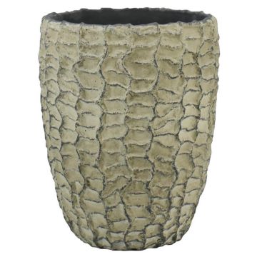 Keramikvase SILVAM mit Struktur, dunkelgrau, 30cm, Ø23,5cm Keramikvase SILVAM mit Struktur, dunkelgrau, 30cm, Ø23,5cm