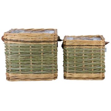 Seegras Korb, beige, 43cm, Ø47cm