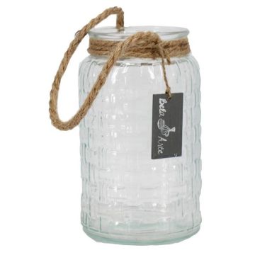 Windlicht Glas, transparent, 18,5cm, Ø11cm Windlicht Glas, transparent, 18,5cm, Ø11cm