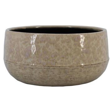 Keramik Schale, creme, 13cm, Ø28cm