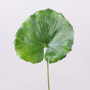 Geranien Kunstblumenblatt HEIDEGARD, grün, 38cm, Ø13cm
