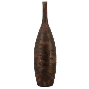 Keramik Übertopf, gold, 100cm, Ø26cm