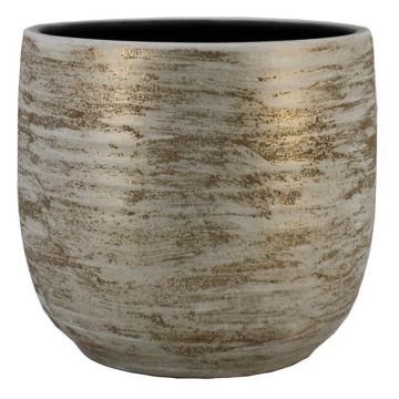 Keramik Übertopf, weiß, 45cm, Ø49cm