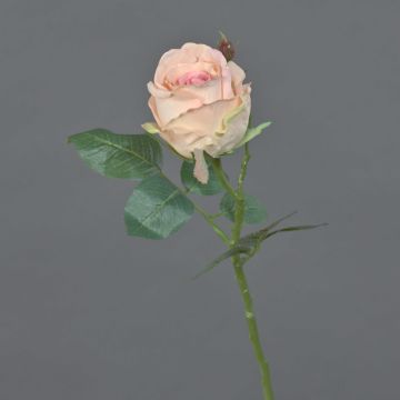 Deko Rose VRONI, rosa, 30cm, Ø6,5cm