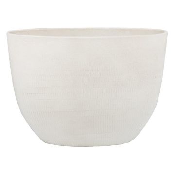 Keramik Übertopf, creme, 36cm, Ø50cm