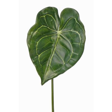 Blatt Anthurie künstlich LUVINA, grün, 65cm Blatt Anthurie künstlich LUVINA, grün, 65cm