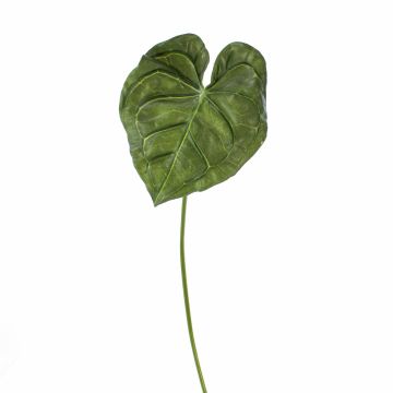 Blatt Anthurie künstlich LUVINA, grün, 65cm