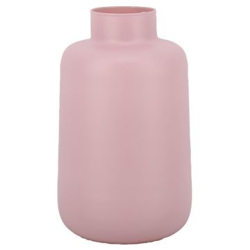 Blumenvase Glas VERMYN, rosa-matt, 30cm, Ø20cm Blumenvase Glas VERMYN, rosa-matt, 30cm, Ø20cm