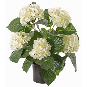 Kunstblume Hortensie TEMARI, creme, 40cm, Ø10-12cm