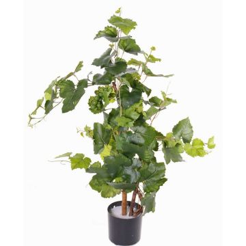 Künstliche Weinrebe JORINA, Echtstämme, crossdoor, grün, 60cm