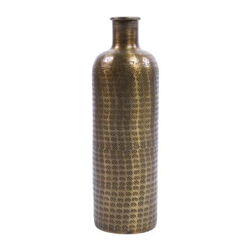 Metall Dekoflasche MAGDALINA, gold, 46cm, Ø13cm Metall Dekoflasche MAGDALINA, gold, 46cm, Ø13cm