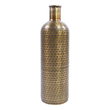 Metall Dekoflasche MAGDALINA, gold, 53cm, Ø14,5cm Metall Dekoflasche MAGDALINA, gold, 53cm, Ø14,5cm