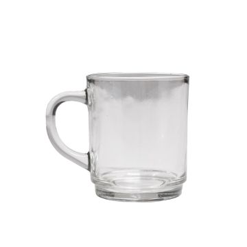 Glastasse KINSY mit Henkel, 3 Stück, klar, 10cm, Ø7cm, 250ml Glastasse KINSY mit Henkel, 3 Stück, klar, 10cm, Ø7cm, 250ml