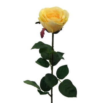 Dekoblume Rose NORLAN, gelb, 70cm, Ø8cm Dekoblume Rose NORLAN, gelb, 70cm, Ø8cm