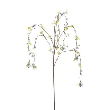 Deko Zweig Jasmin GLAFOR, hängend, blau, 135cm Deko Zweig Jasmin GLAFOR, hängend, blau, 135cm