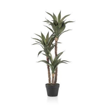 Kunst Sukkulente Drachenbaum-Agave TZALAM, Kunststämme, grün, 100cm