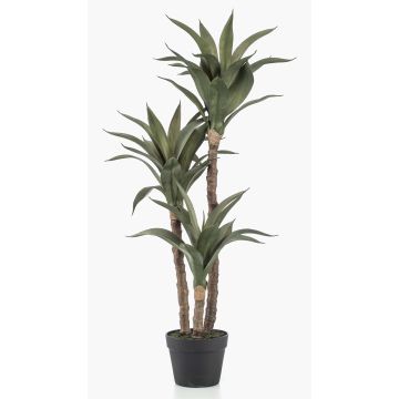 Kunst Sukkulente Drachenbaum-Agave TZALAM, Kunststämme, grün, 100cm