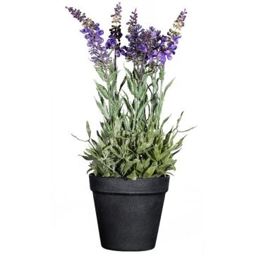 Dekoblume Lavendel KENSY im Dekotopf, violett, 35cm
