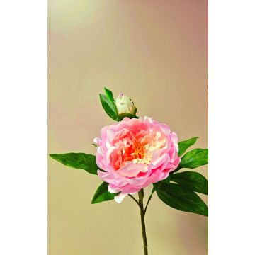 Pfingstrose künstlich FYRFAR, offen, rosa, 60cm